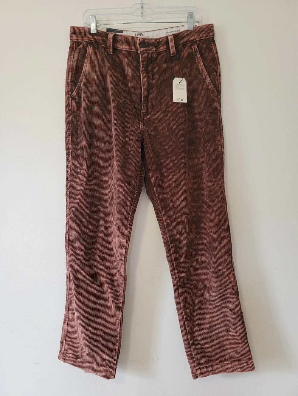Levi's Men's Burnt Sienna Corduroy Trousers